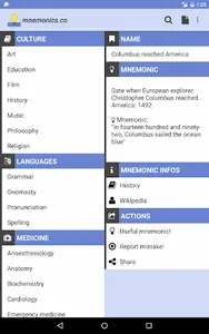 mnemonics.co - Memorize it! screenshot 4