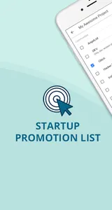 Startup Promotion List screenshot 0