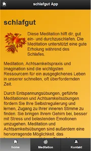 schlafgut App screenshot 0