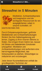 stressfrei in 5 Minuten screenshot 0