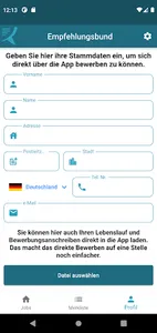 Empfehlungsbund Jobsuche screenshot 6