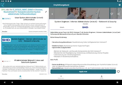 Empfehlungsbund Jobsuche screenshot 8