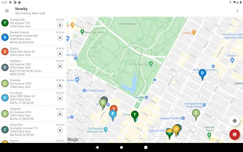 Fast Food Locator screenshot 5