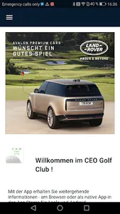 CEO Golf Club screenshot 1