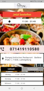 Pompeji Indisches Restaurant screenshot 1