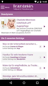 Beautyjunkies screenshot 3