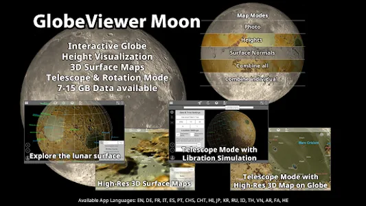 GlobeViewer Moon screenshot 0