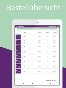 Aubergine Menü screenshot 7