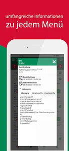 Kinderland Halle Menü screenshot 2