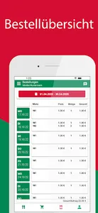 Kinderland Halle Menü screenshot 3