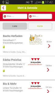 RegioApp screenshot 2