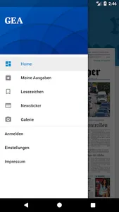 GEA E-Paper screenshot 1