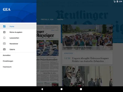 GEA E-Paper screenshot 14