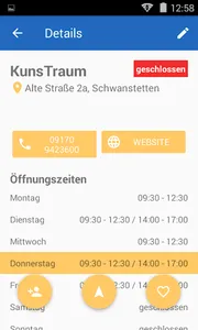 Storehours screenshot 2