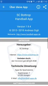SC Bottrop Handball screenshot 3