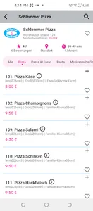 Schlemmer Pizza Erfurt screenshot 1