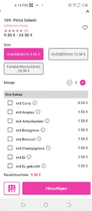 Schlemmer Pizza Erfurt screenshot 2