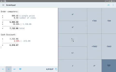 CalcTape Calculator with Tape screenshot 11