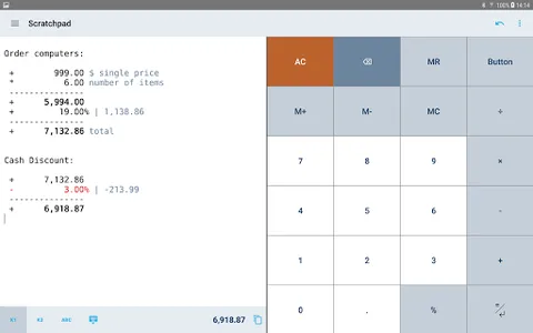 CalcTape Calculator with Tape screenshot 14