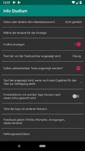 Info Studium screenshot 4