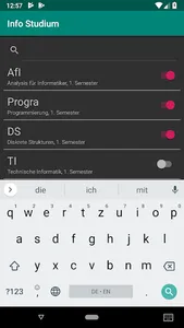 Info Studium screenshot 5