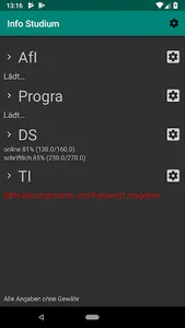 Info Studium screenshot 6