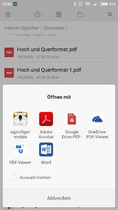 signoSign/mobile screenshot 1