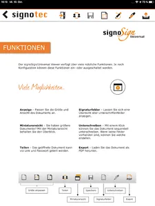 signoSign/Universal screenshot 1