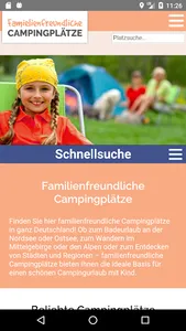 Familienfreundliche Campingplä screenshot 0