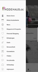Modehaus.de screenshot 2
