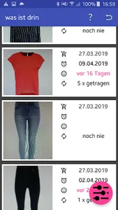 Was ziehe ich an - kombiniere  screenshot 2
