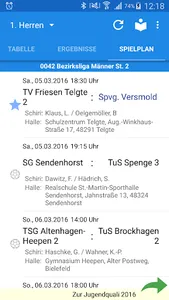 Spvg. Versmold Handball screenshot 1