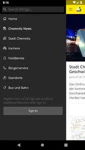 SVC2go screenshot 1