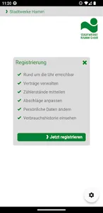 Stadtwerke Hamm Service screenshot 2