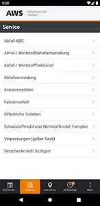 Abfallwirtschaft Stuttgart screenshot 1