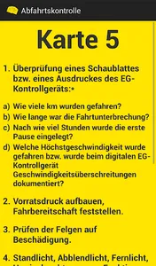 Abfahrtkontrolle Karten 1-10 screenshot 3