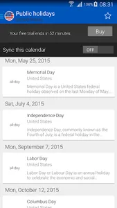 aCalendar Store screenshot 1