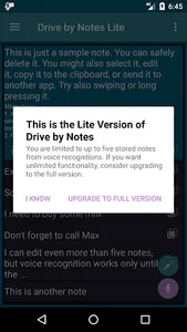 Drive by Notes Lite screenshot 7