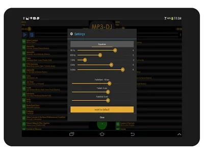 MP3-DJ PRO the MP3 Player screenshot 5