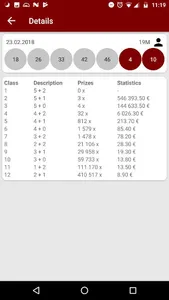 Eurojackpot Generator & Analyt screenshot 4