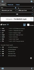 Unit converter MxUnit Pro screenshot 0