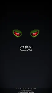 Monster Names Generator screenshot 1