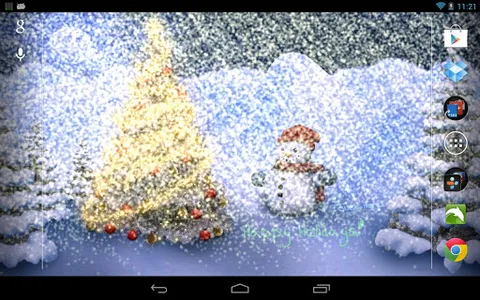 Christmas Live Wallpaper Pro screenshot 3