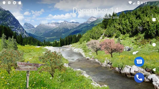 Mountain River Live Wallpaper screenshot 0