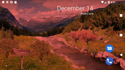 Mountain River Live Wallpaper screenshot 1