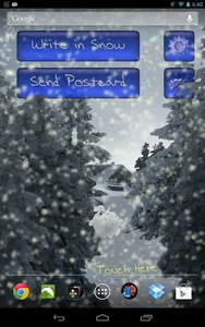 Snowfall Live Wallpaper Pro screenshot 1