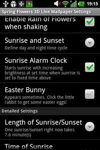 Spring Flowers Live Wallpaper screenshot 6