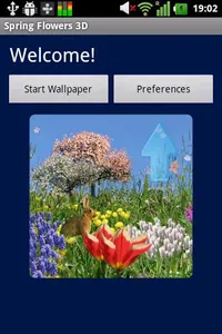 Spring Flowers Live Wallpaper screenshot 7