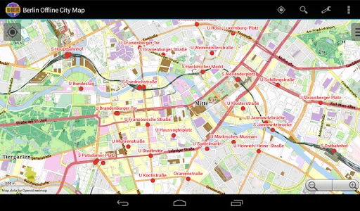 Berlin Offline City Map Lite screenshot 6