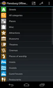 Flensburg Offline City Map screenshot 1